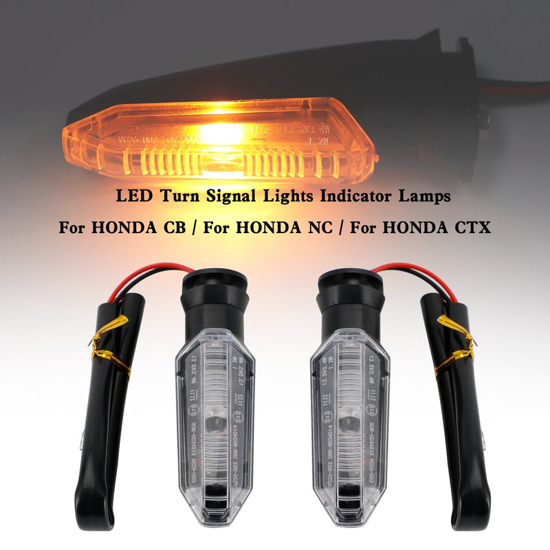 هوندا CRF250 CB500 CB650F CTX700 LED بدوره أضواء الإشارة مصابيح المؤشر