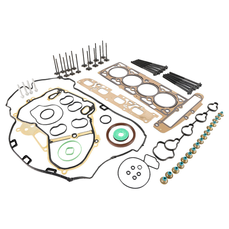 Chevrolet Equinox 2.4L 2010-2013 Head Gasket Bolts & Intake Exhaust Valves