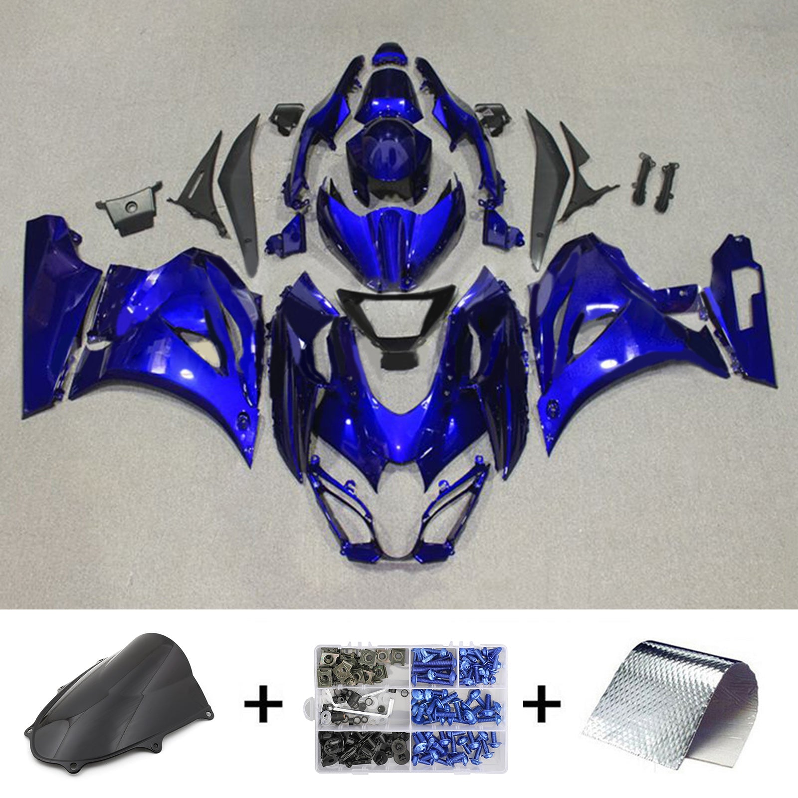 سوزوكي GSXR1000 2017-2023 K17 Fairing Kit هيكل السيارة بلاستيك ABS