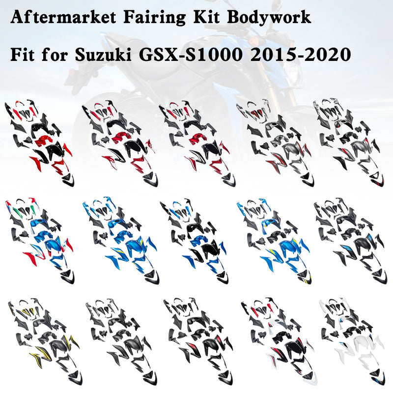 Suzuki GSX-S 1000 2015-2020 Plastic Bodywork Fairing Kit