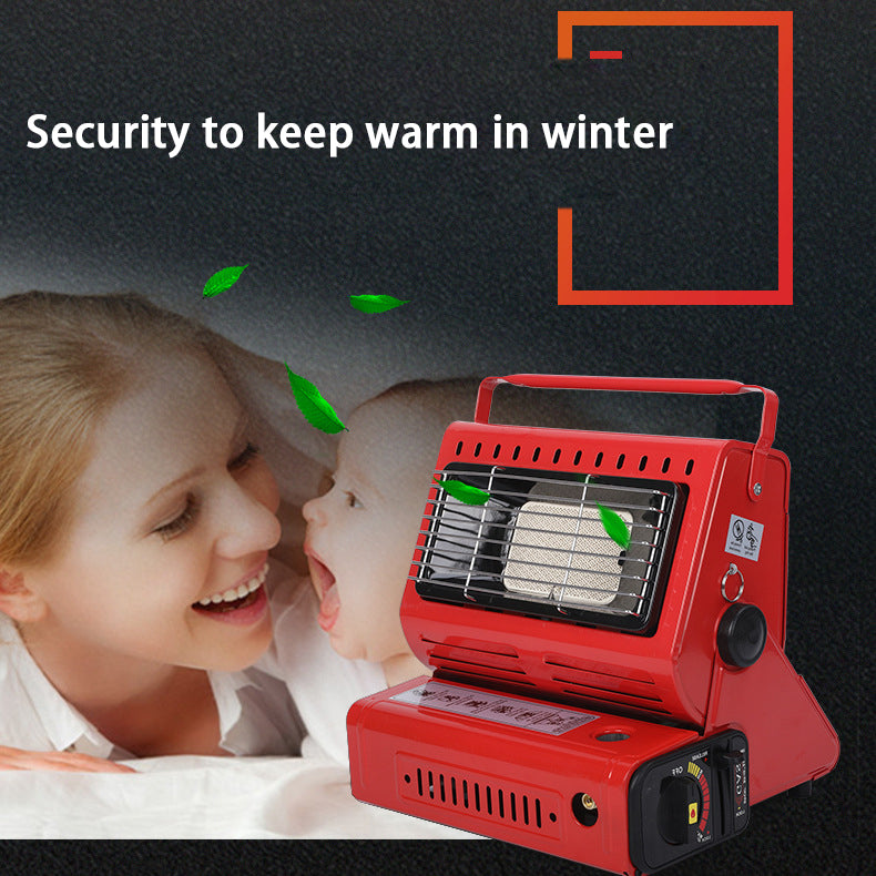 Camping Emergency Butane Heater Double Coherent Heat Source Survival ToolsOutdoor heating, not afraid of severe cold