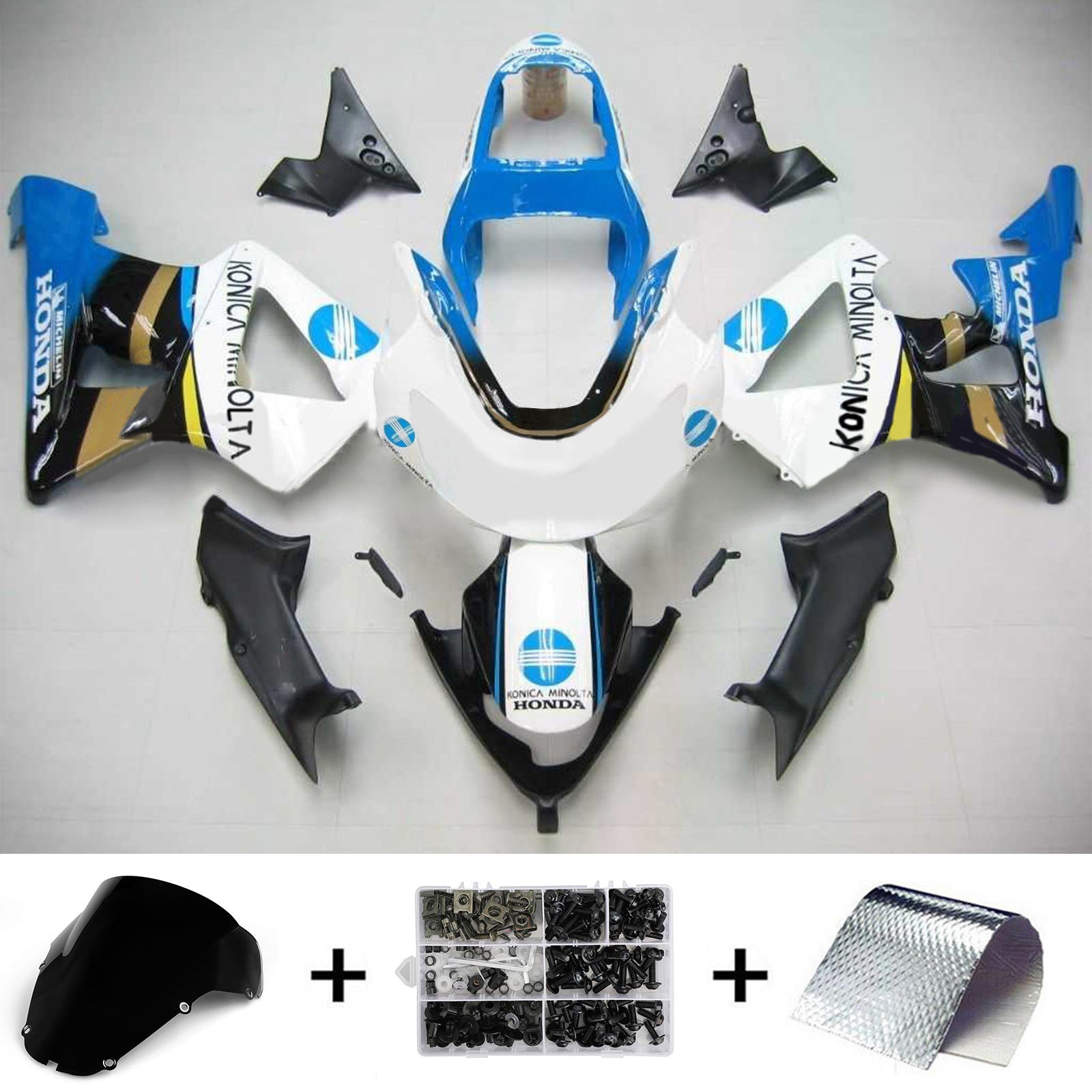 Honda CBR929RR 2000-2001 Fairing Kit Bodywork Plastic ABS