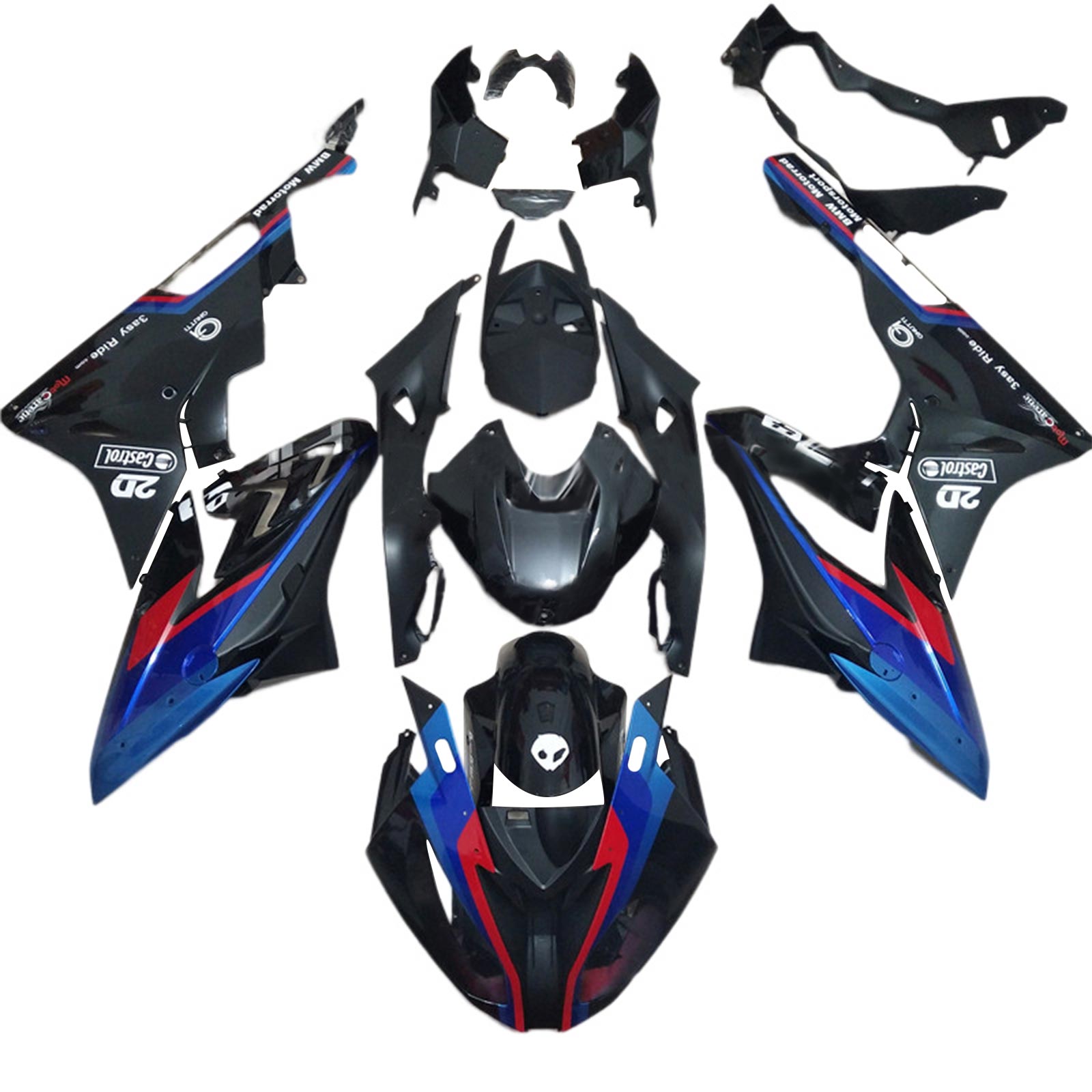 Amotopart BMW S1000RR 2017-2018 Kit Carenado Carrocería Plástico ABS