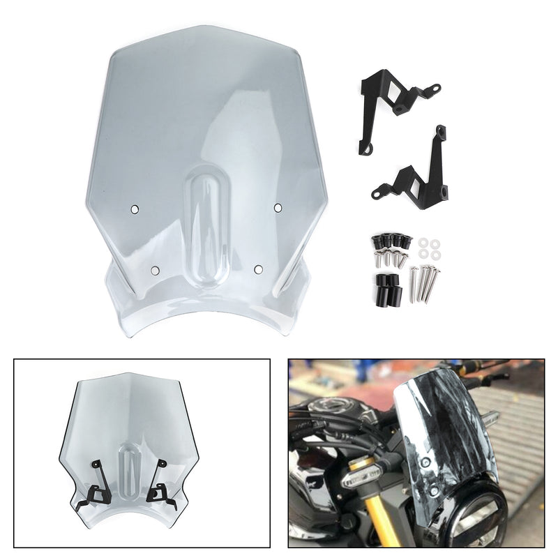 Parabrisas de plástico ABS para motocicleta Honda CB125R CB300R 2018-2019 genérico