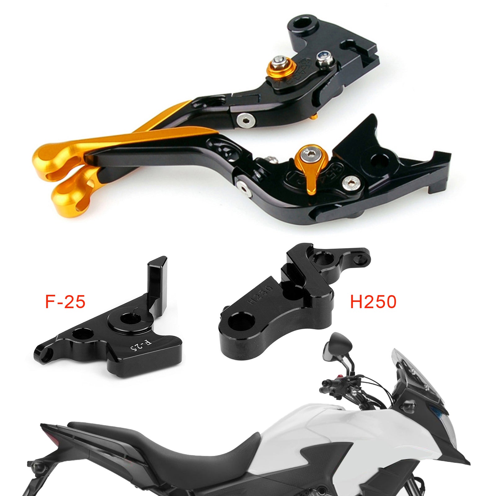 Adjustable Clutch Brake Lever For Honda CB500F CBR500R CBR250R CBR300RR CB300F Generic