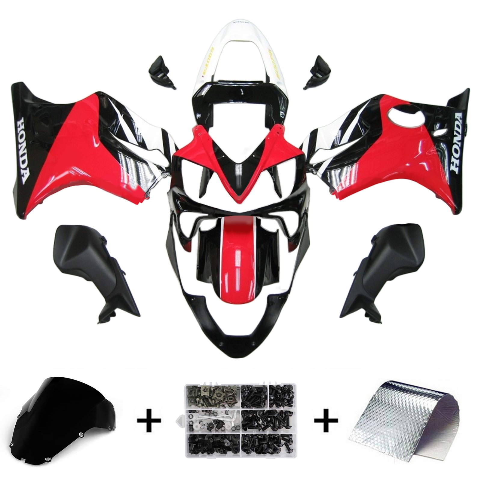 Honda CBR600 F4i 2001-2003 Fairing Kit Bodywork Plastic ABS