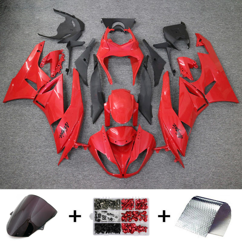 Kawasaki ZX6R 636 2009-2012 Fairing Kit Bodywork Plastic ABS