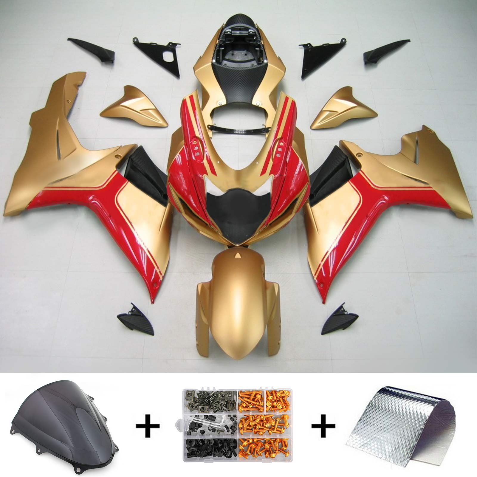 Suzuki GSXR 600/750 2011-2024 K11 Kit Carenado Carrocería Plástico ABS