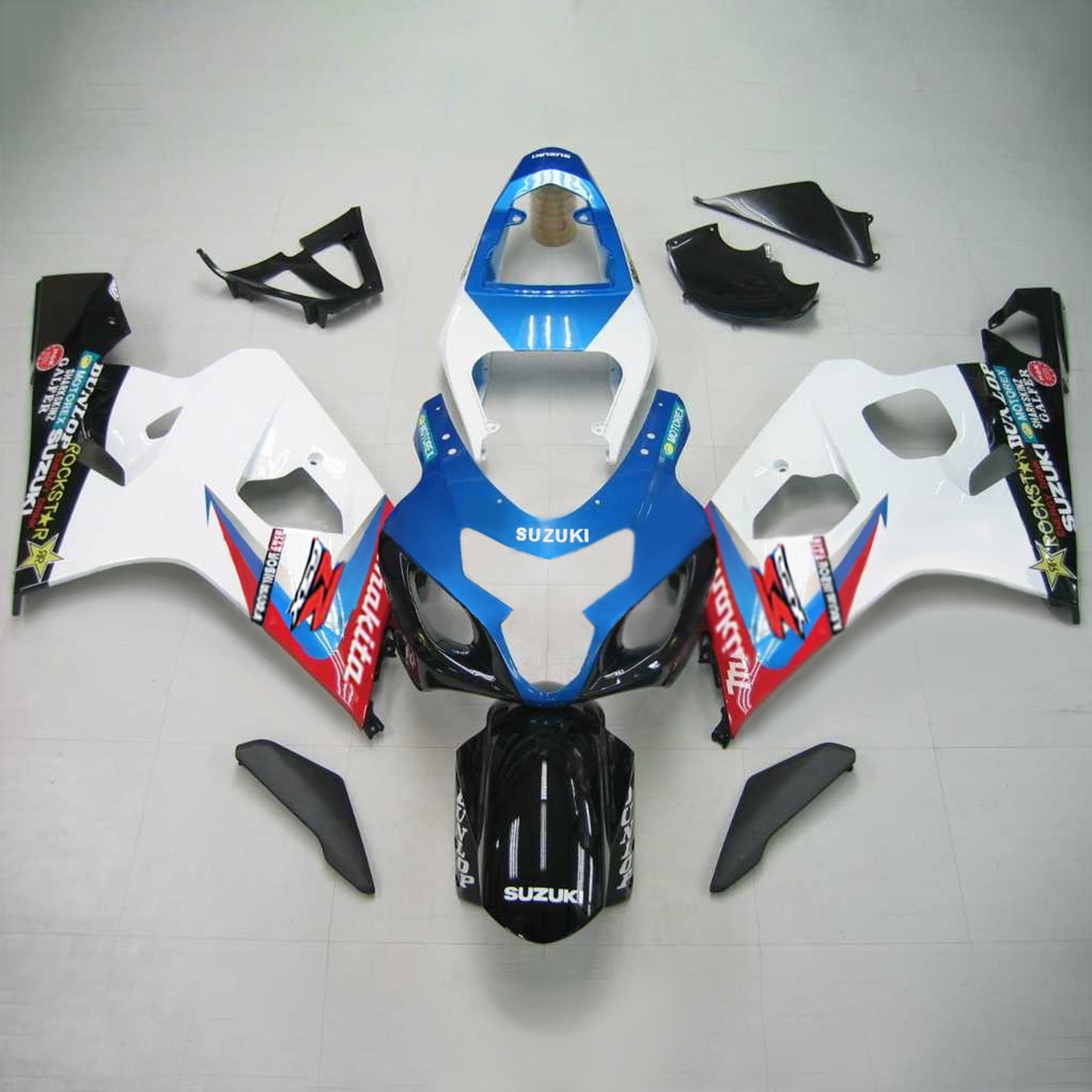 سوزوكي GSXR 600/750 2004-2005 الهدايا المجمعة هيكل السيارة البلاستيك ABS