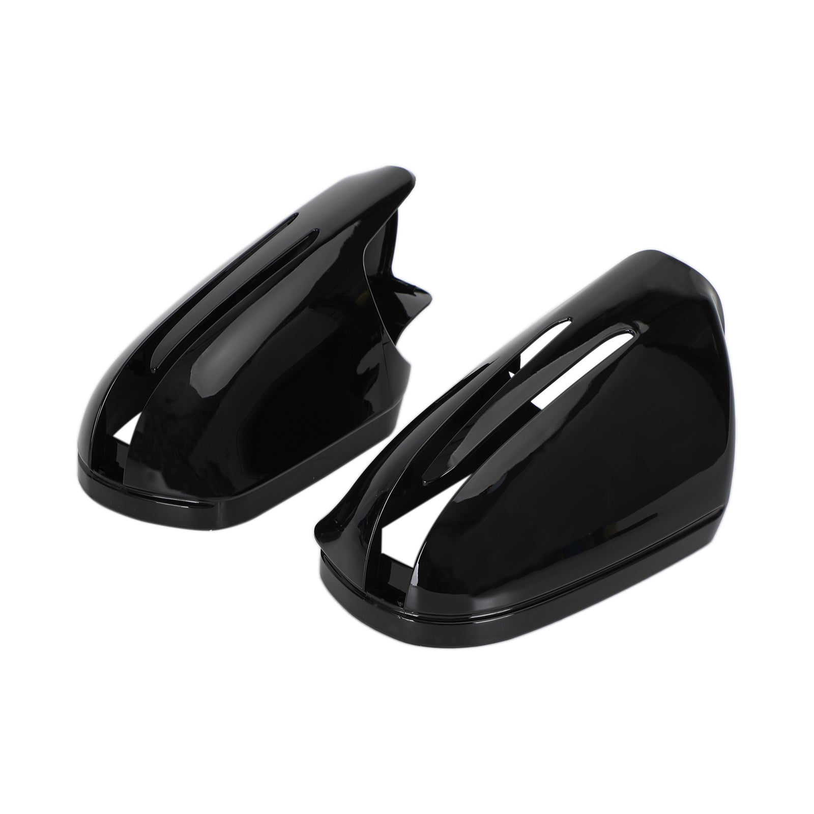 2009 -2011 Mercedes BENZ SLK-Class R171Facelift Pair Rearview Mirror Cover Gloss 1718100364 1718100564 2198100115 2198102576