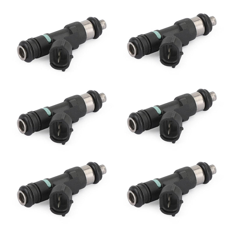 6 inyectores de combustible compatibles con Nissan Frontier Xterra 4.0 0280158007 2006-2014 genérico