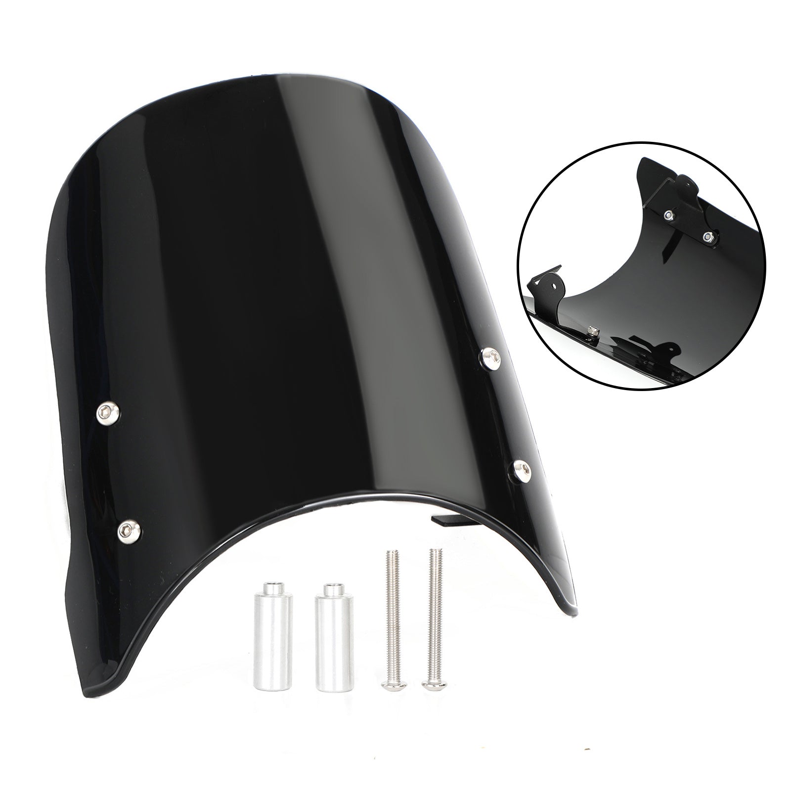 ABS Windshield WindScreen fit for HONDA CB125R CB250R CB300R 2018-2022 Generic