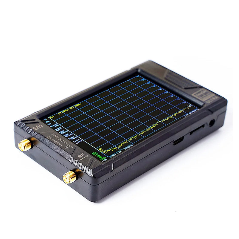 4 "LCD تعمل باللمس لمحلل الطيف الصغير المحمول TinySA ULTRA 100K-5.3 جيجا هرتز