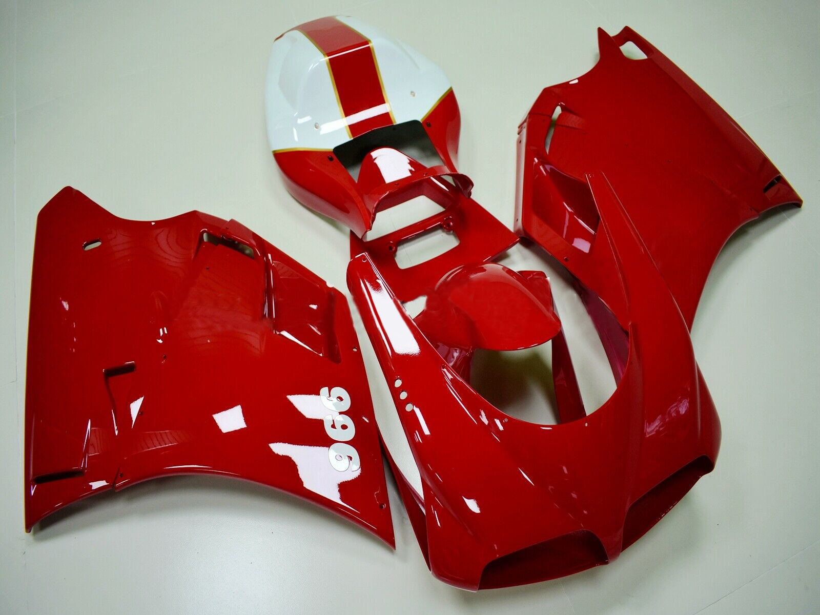 Fairing Kit Bodywork ABS fit For Ducati 996 748 1996-2002 Generic