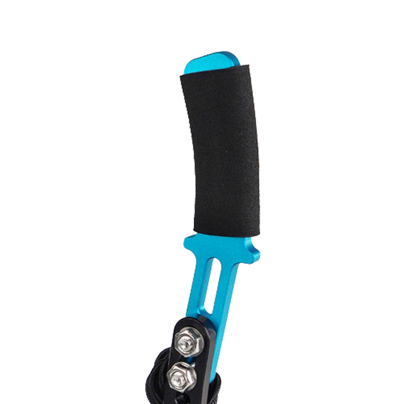 مجموعات فرامل اليد USB 14 بت PS4/PS5 لألعاب السباق وحامل عجلة القيادة G29 باللون الأزرق