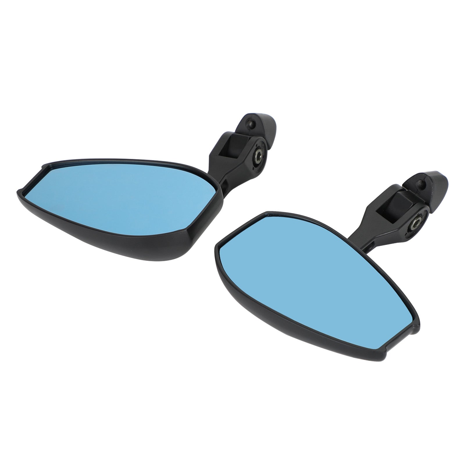 BLACK 8MM 10MM MOTORBIKE MIRRORS UNIVERSAL FOR HONDA/MOTORCYCLE/SCOOTER/PAIR Generic