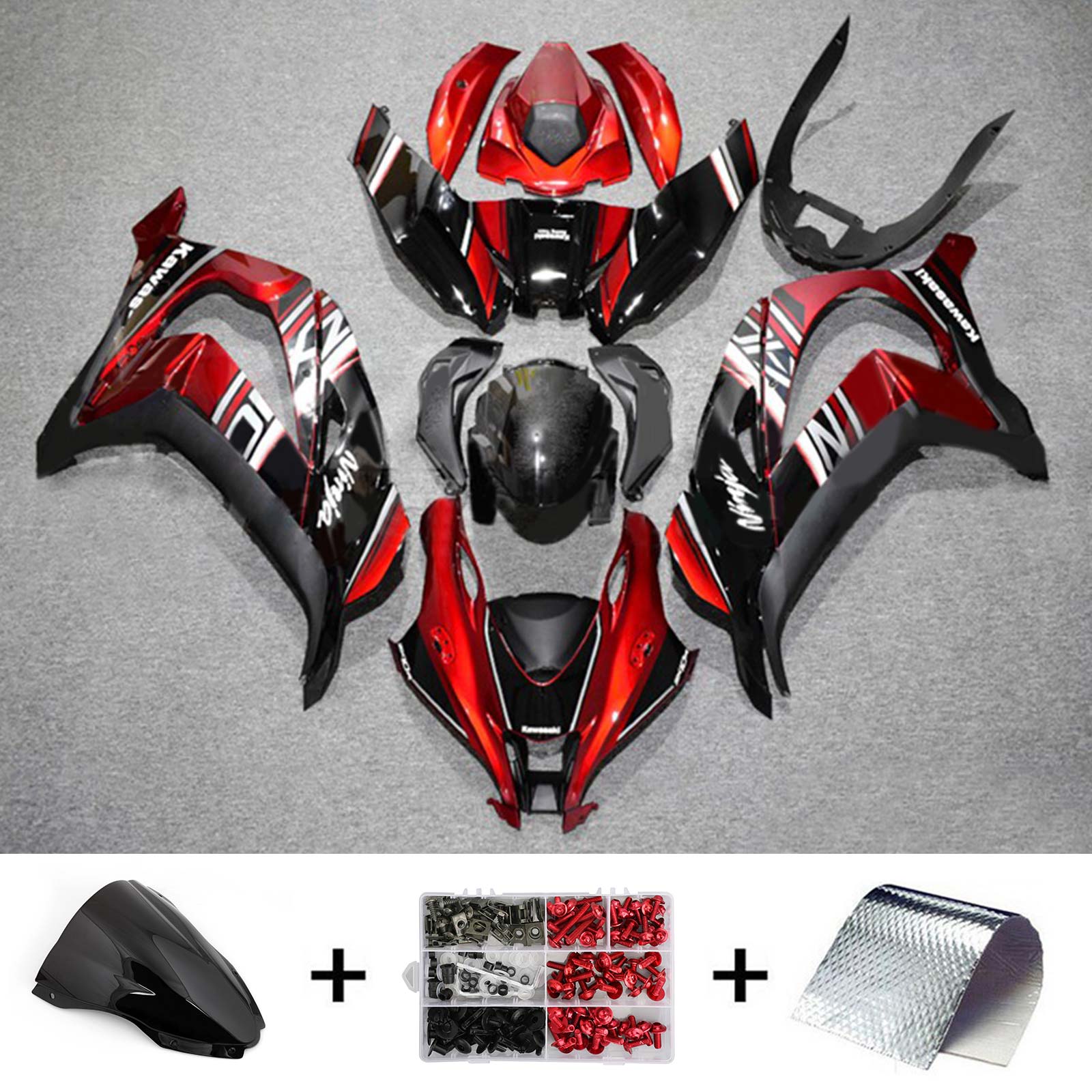 Kawasaki ZX10R 2016-2020 Fairing Kit Bodywork Plastic ABS