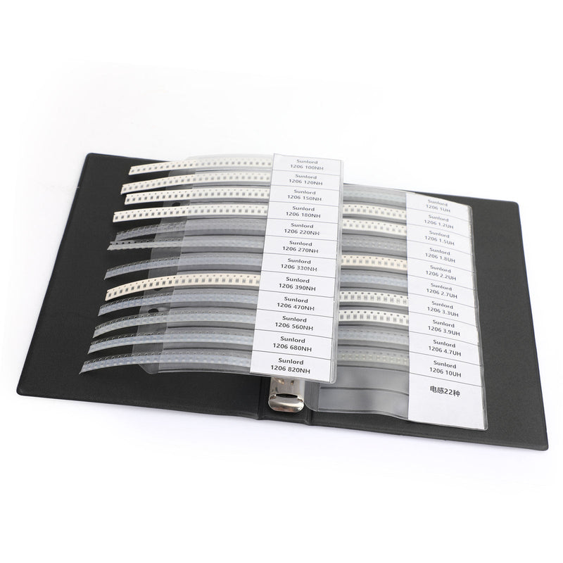 2625PCS 2512 5% SMD Chip SMT Resistor 105 Valores Muestra Libro YAGEO DIY Kits