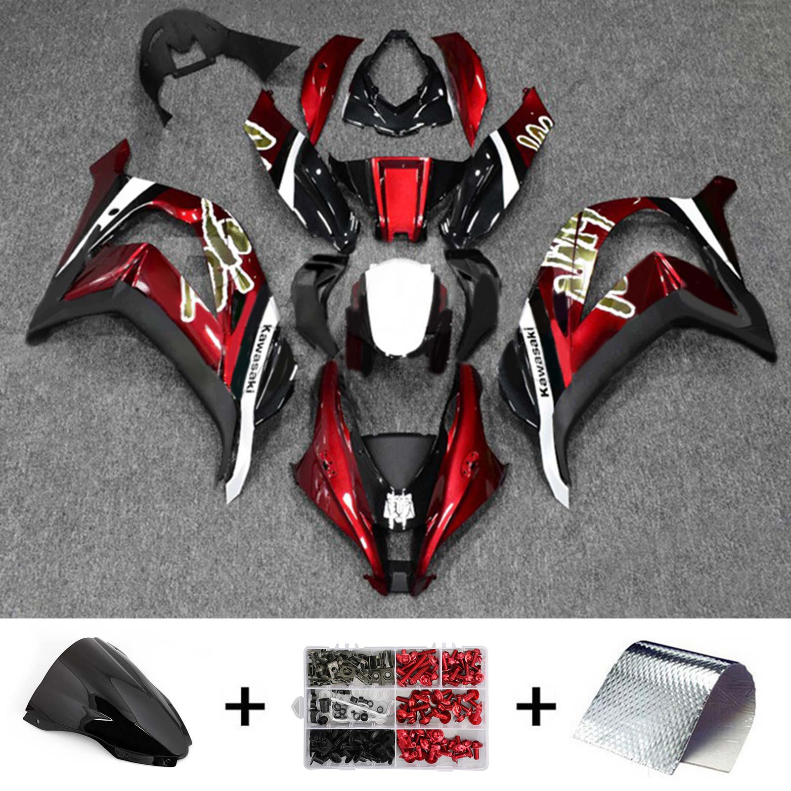 Kawasaki ZX10R 2016-2020 Fairing Kit Bodywork Plastic ABS