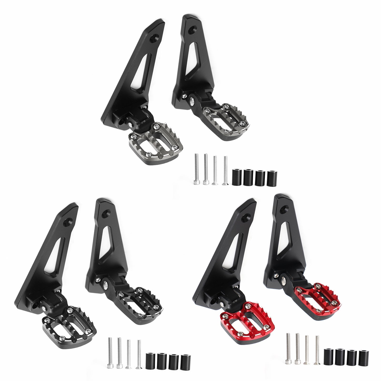 Reposapiés traseros para Honda X-ADV X ADV 750 2021 Genérico