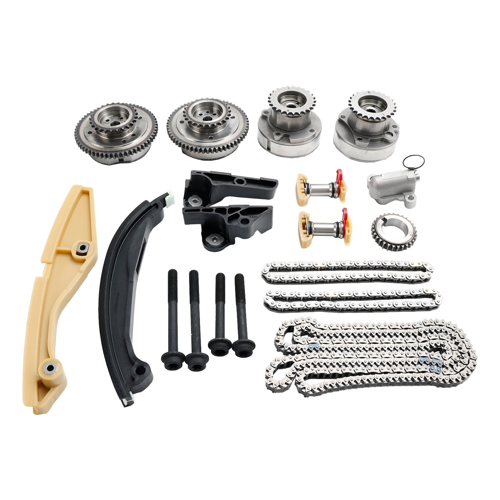 2019 Lincoln Nautilus 3.7L DOHC Timing Chain Kit AT4Z6L266B AT4Z6K254A AT4Z6K255A