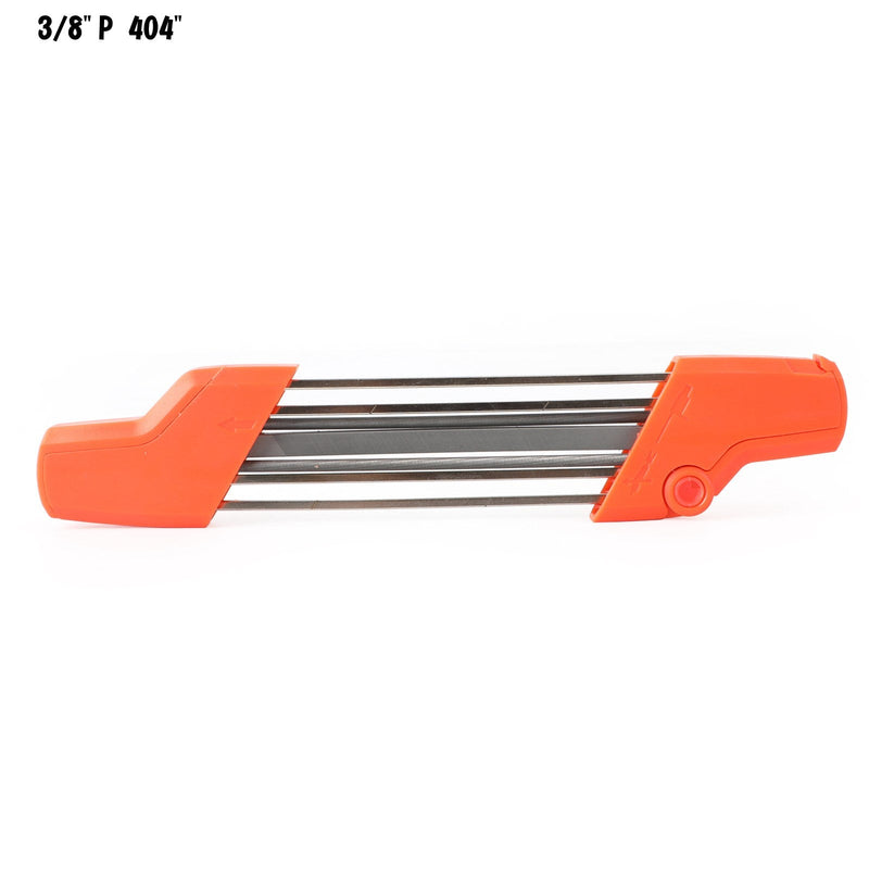 2 IN 1 Easy Chainsaw File Chain Sharpener Kits 7/32 5.5mm Fit Stihl 3/8"P 404"