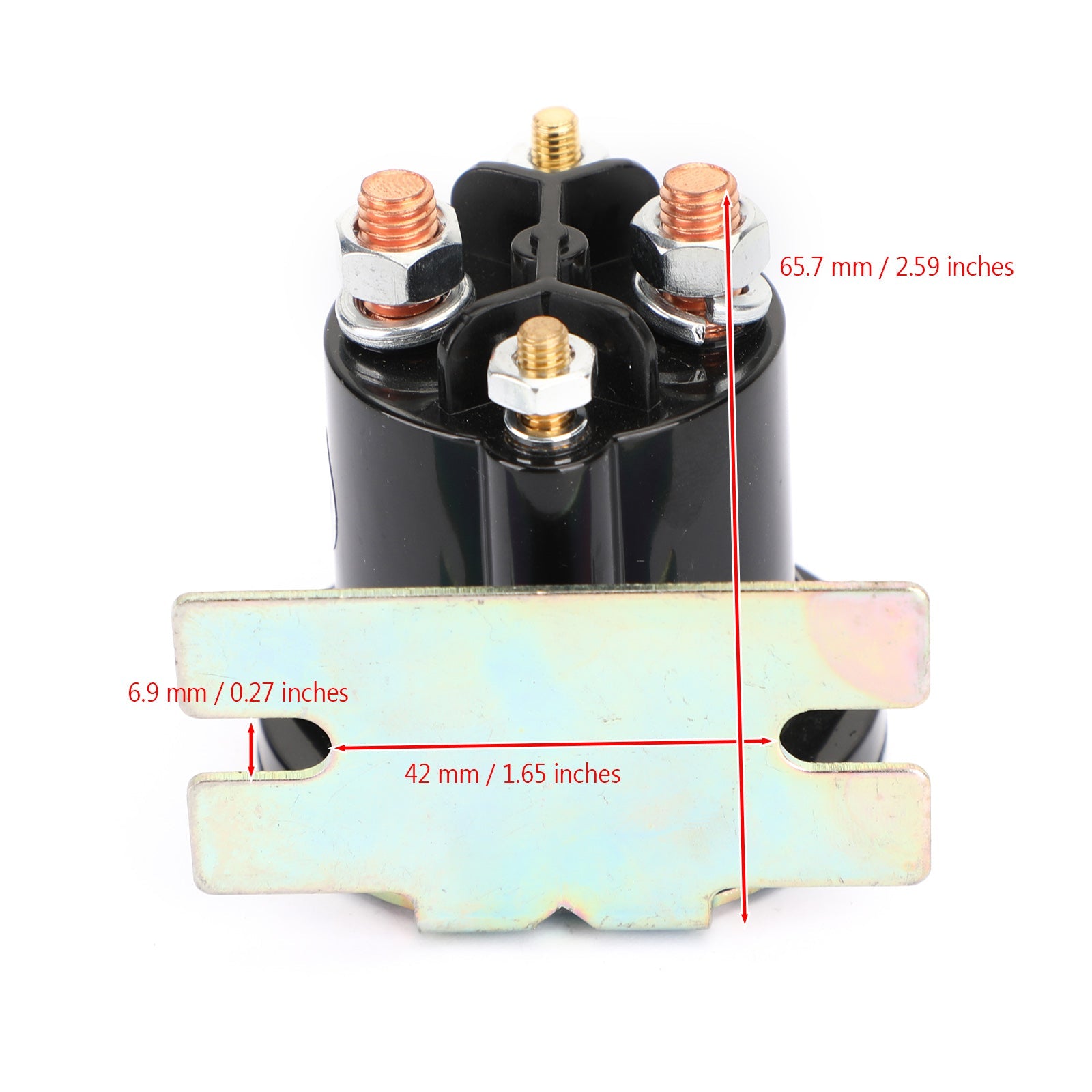 Solenoide para 2010+ EZ-GO Electric 48V TXT y todos los vehículos de 48 voltios MPT 800/1000 Genérico