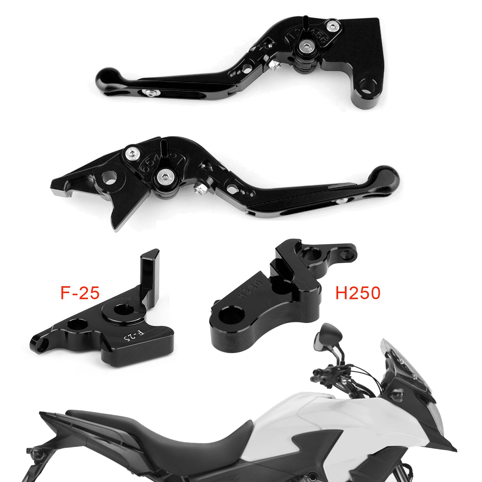 Adjustable Clutch Brake Lever For Honda CB500F CBR500R CBR250R CBR300RR CB300F Generic