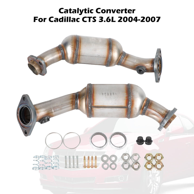 Left & Right Catalytic Converter Set For Cadillac CTS 2.8L/3.6L 2005-2007 Fedex Express Generic