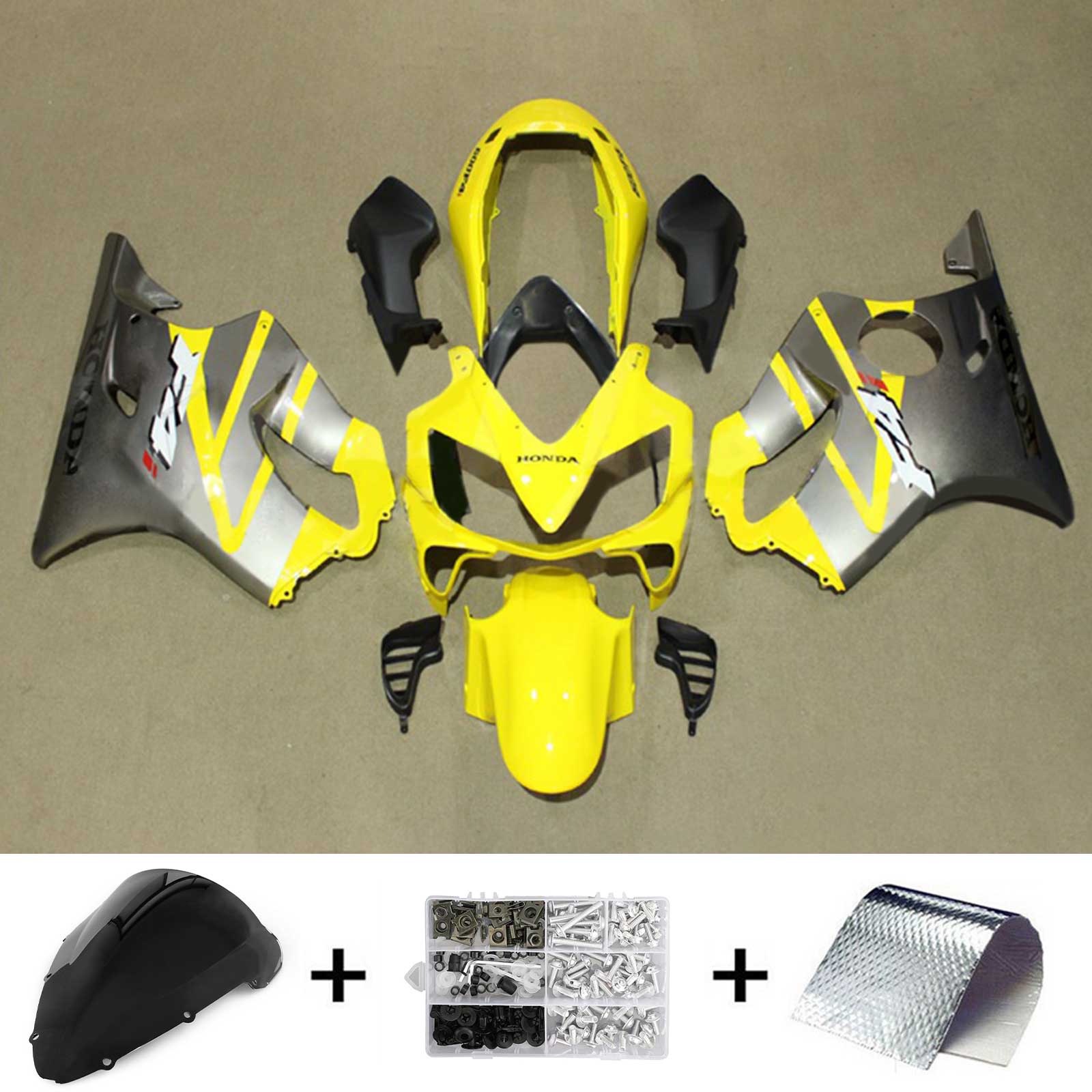 Honda CBR600 F4i 2004-2007 Fairing Kit Bodywork Plastic ABS