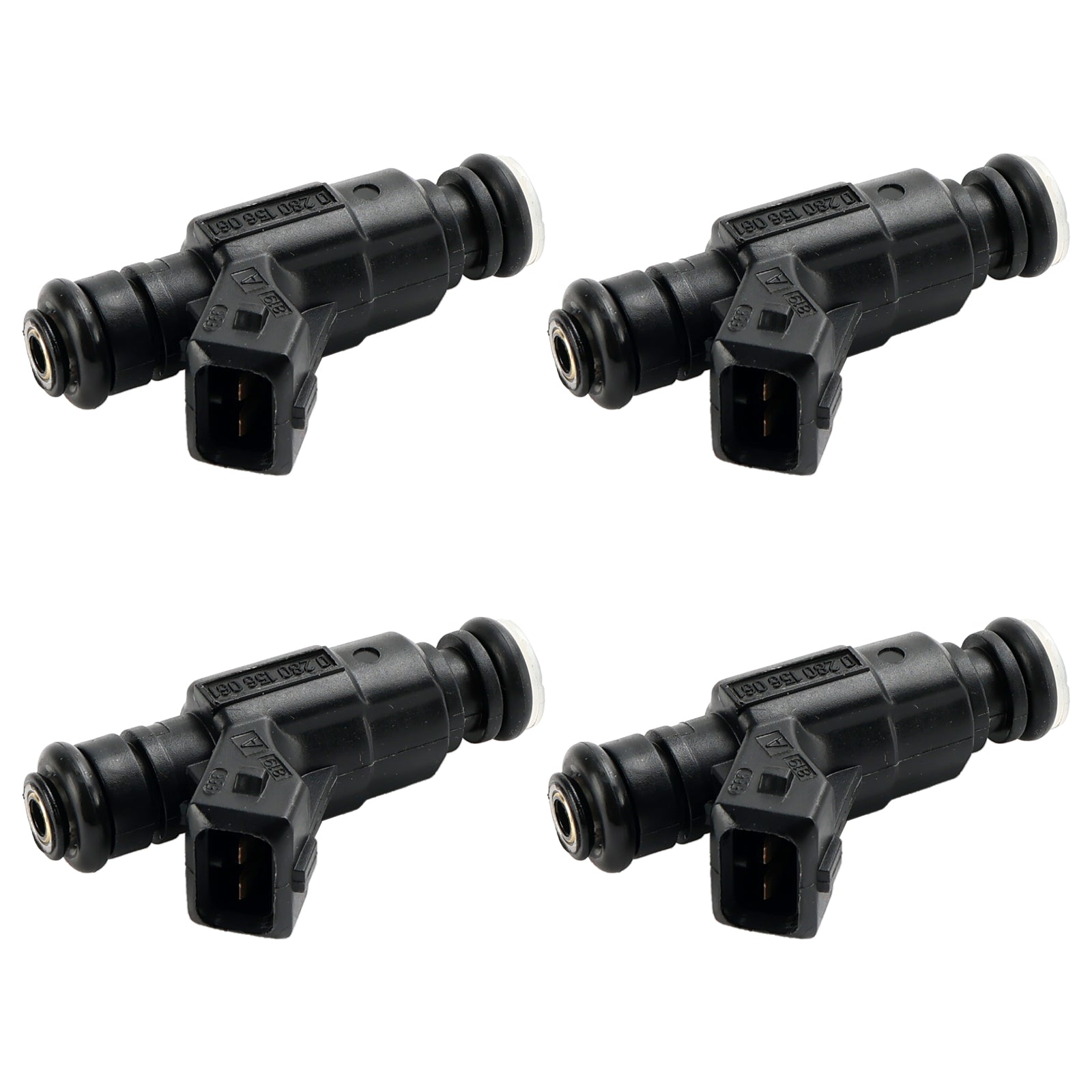 4 Uds inyector de combustible 0280156061 apto para Audi Volkswagen 1.8L 852-12184