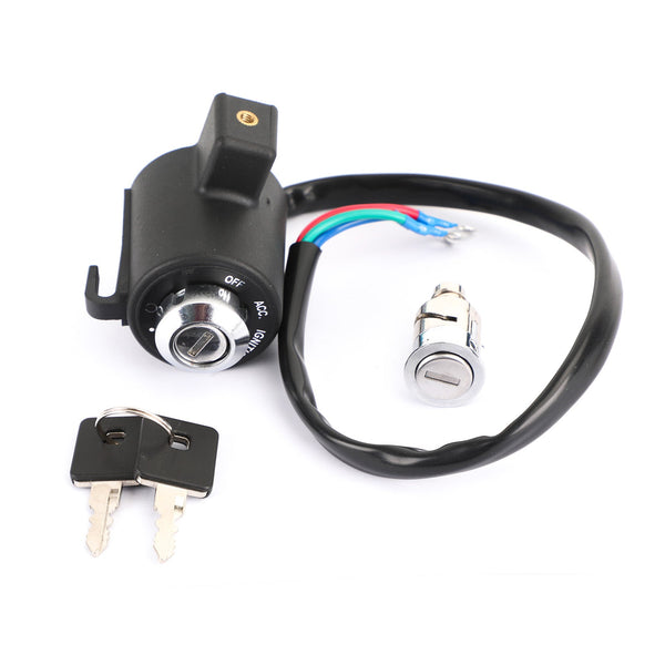 Ignition Switch & Tail Box Lock for Sport Super Glide Low Rider FXR FXL 91-94 Generic