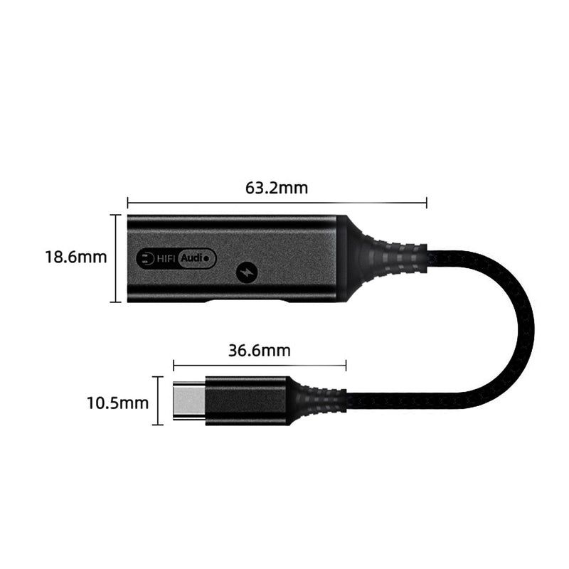 2 in 1 Charger 60W PD Fast Charging Cable For Huawei Samsung Fast Charger