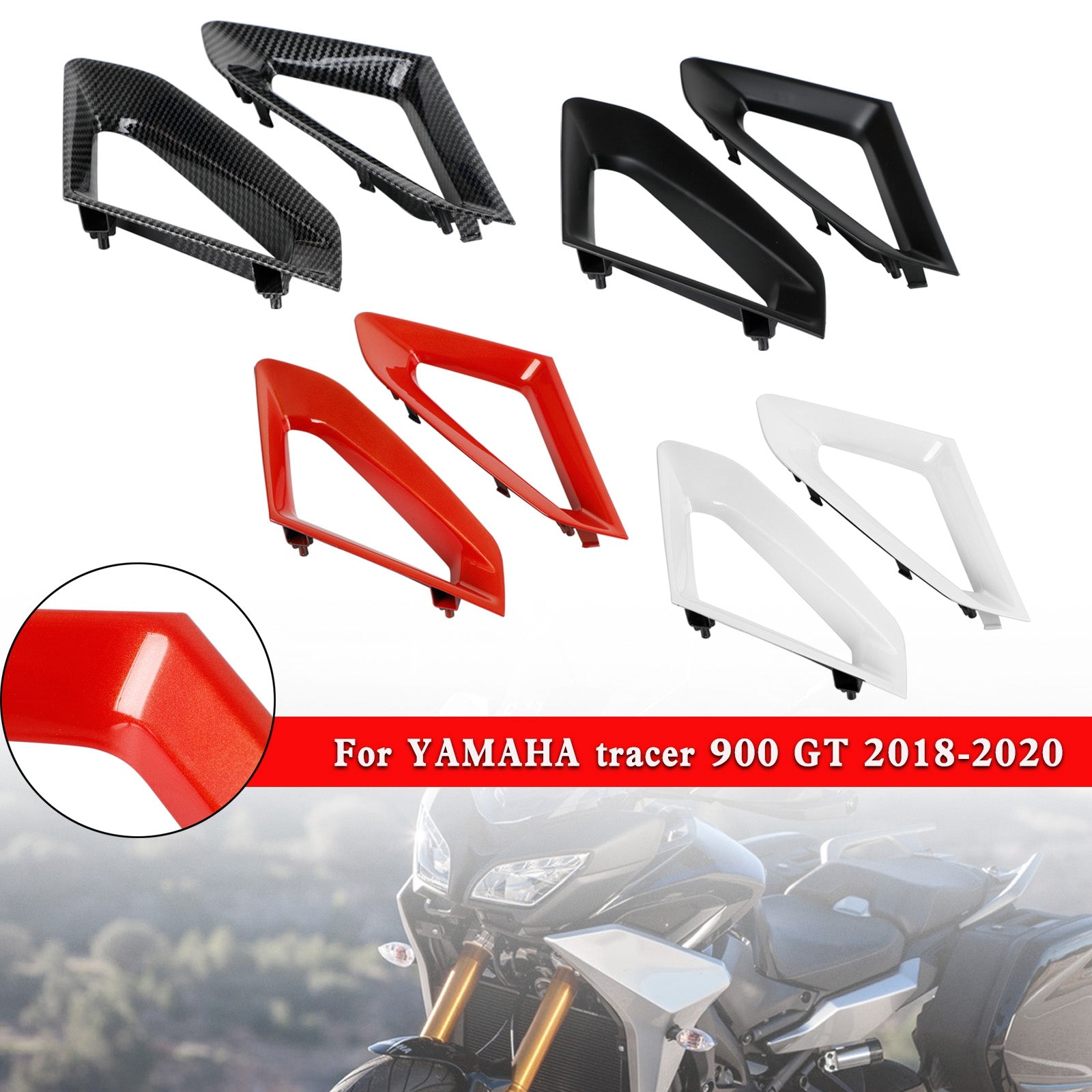 2018-2020 YAMAHA tracer 900 GT Gas Tank Side Trim Cover Panel