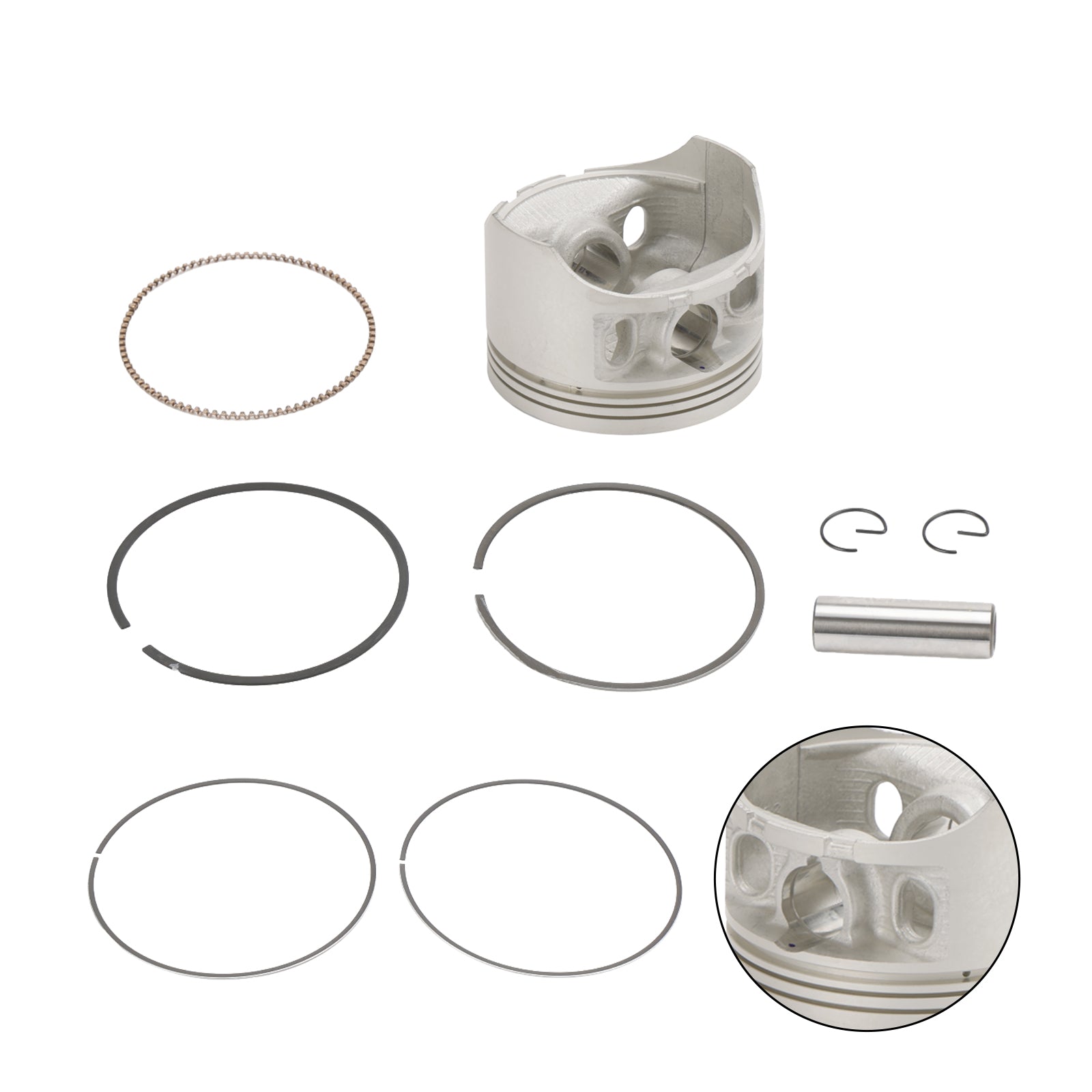 Honda Rancher Trx350Fe Te 2000-2006 Engine Piston Kit Standard Bore 78.5Mm