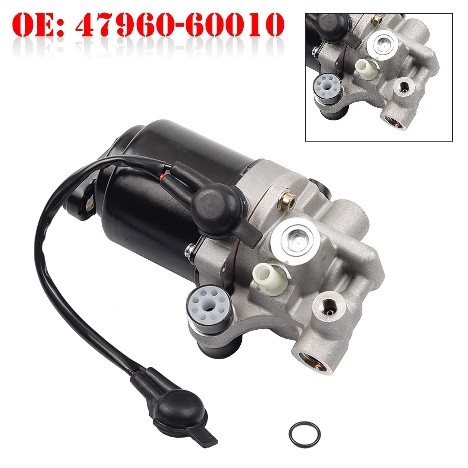 1998-2007 Toyota Land Cruiser Lexus LX470 ABS Pump Brake Booster Motor Half Assembly 47960-60010