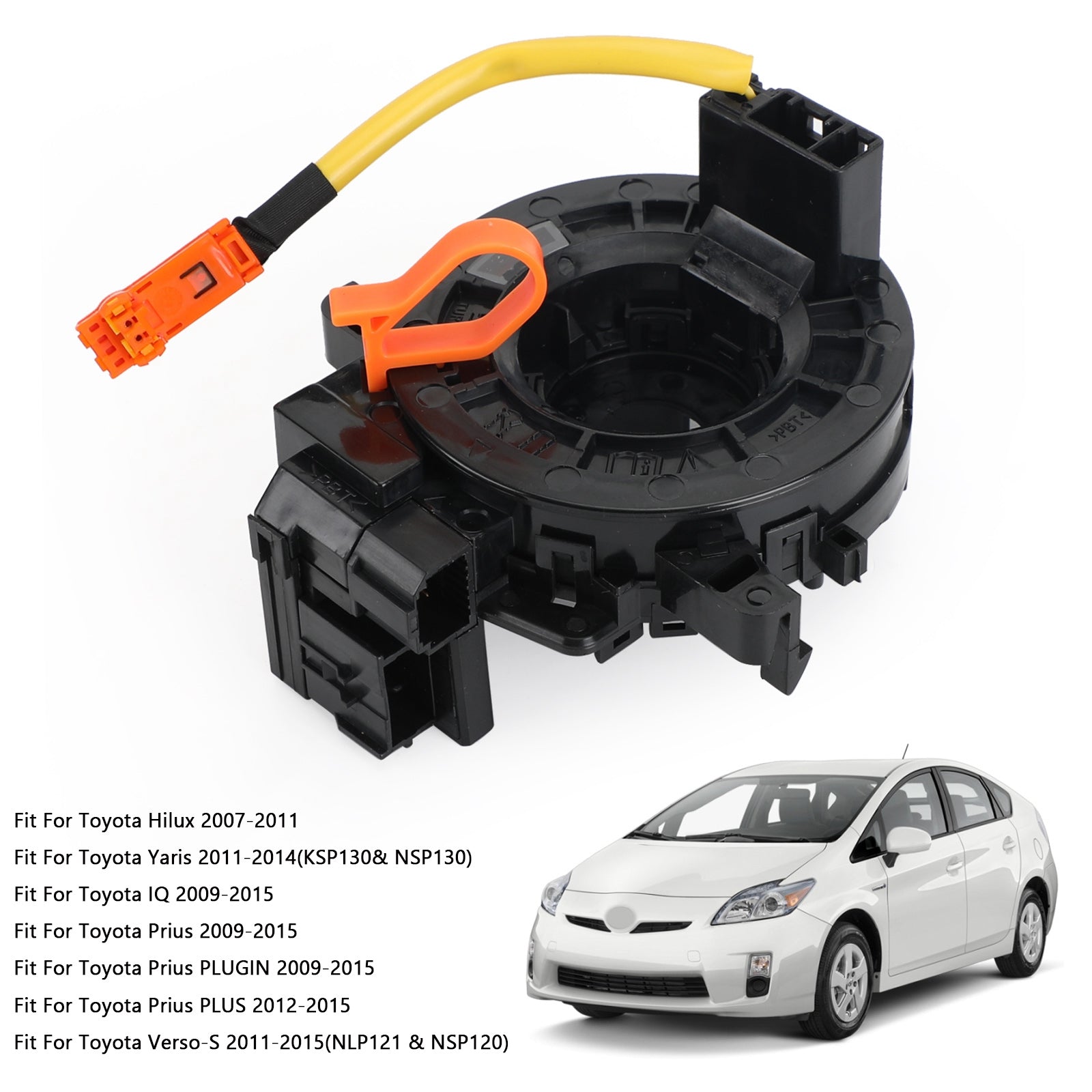 2009-2015 Toyota IQ Prius PLUGIN Airbag Clock Spring Spiral Cable Squib 84307-74020