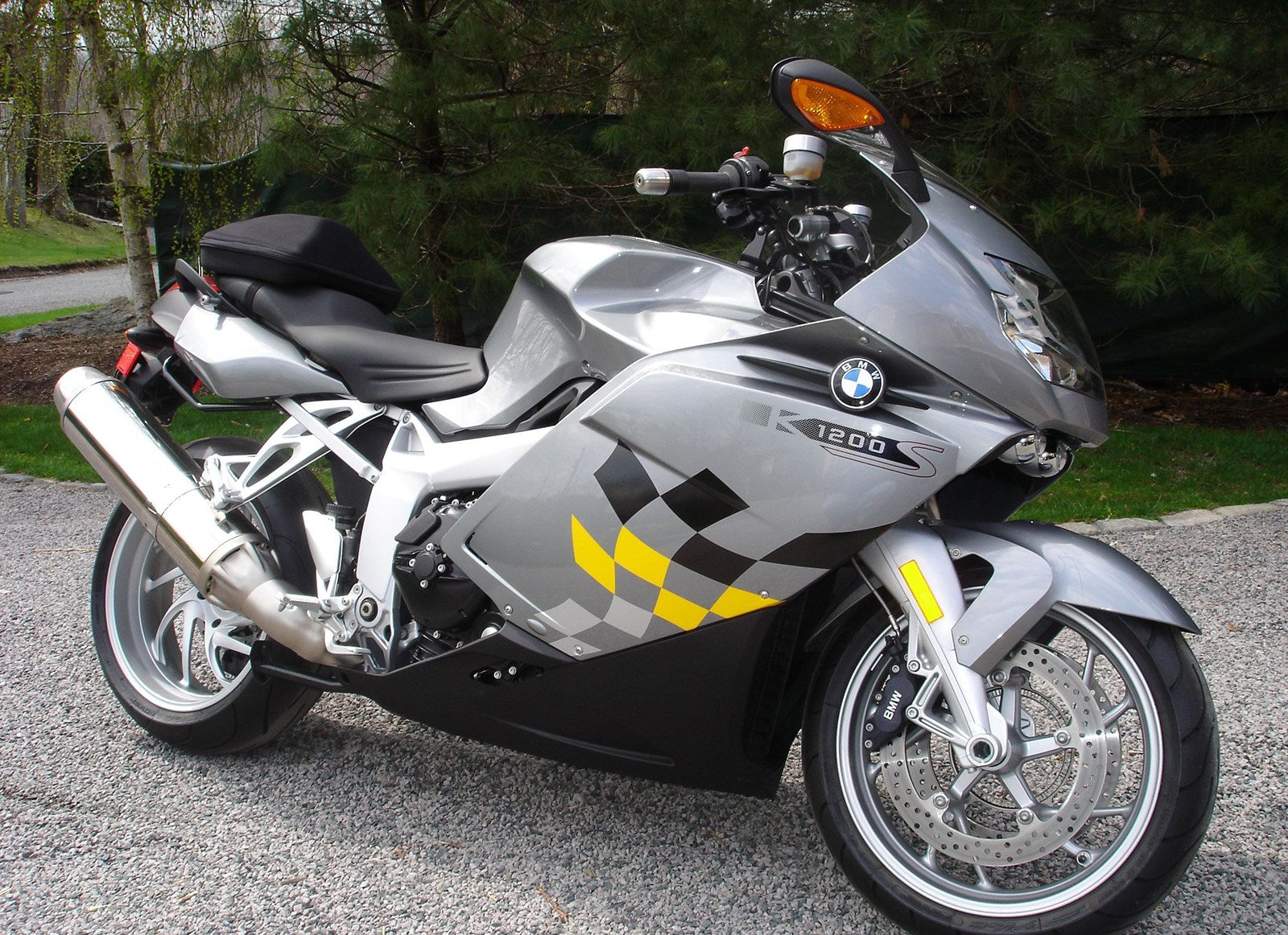 BMW K1200S 2005-2010 Fairing Kit هيكل السيارة بلاستيك ABS