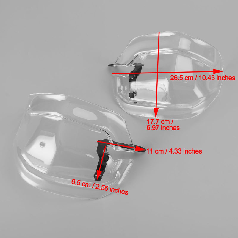 Extensiones de guardamanos Protector de manos apto para Yamaha TENERE 700 XTZ700 2019-2021 Genérico