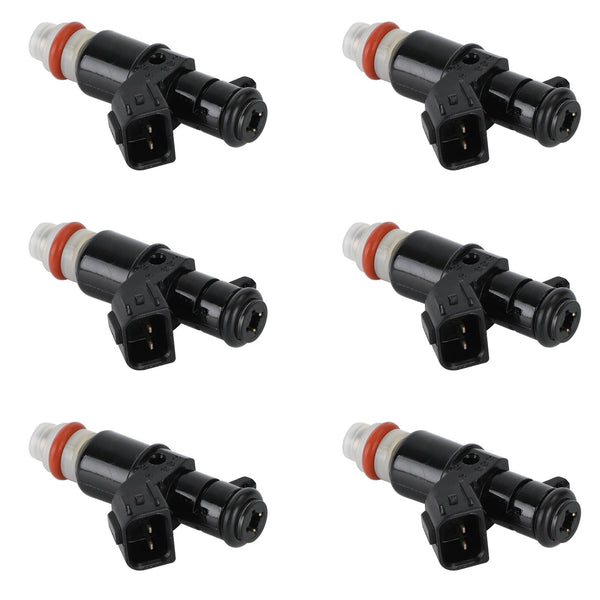 6PCS Fuel Injectors 16450-RCA-A01 Fit Honda Accord 2003-2007 3.0L Acura ILX Generic