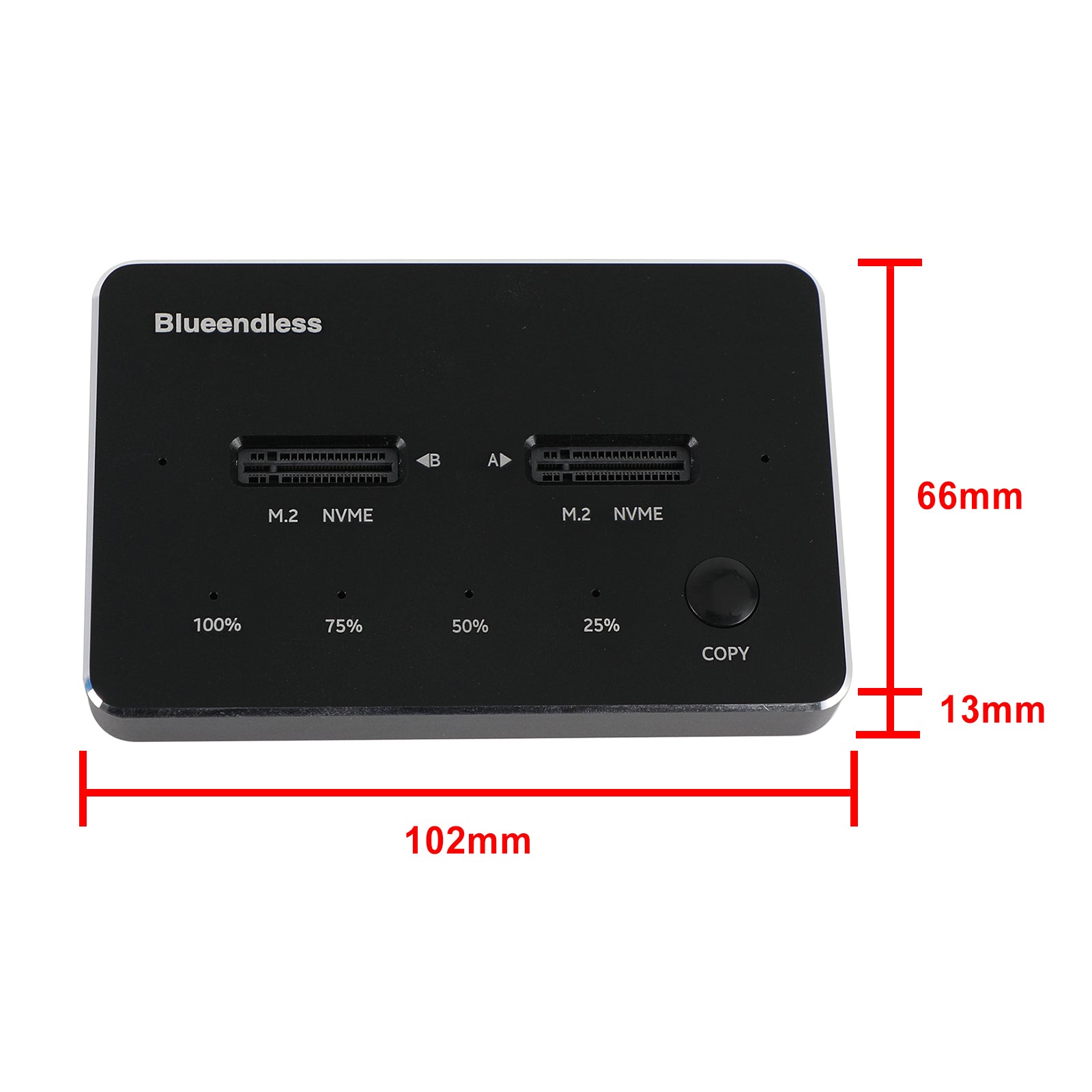 NVME SATA M.2 SSD Docking Station Duplicator SSD Solid State Drive Enclosure for US