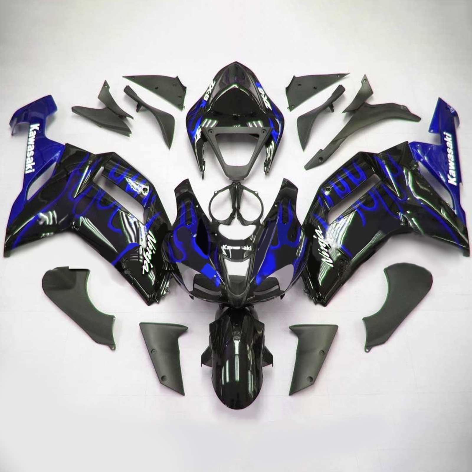 Kit Carenado Para Kawasaki ZX6R 636 2007-2008 Genérico