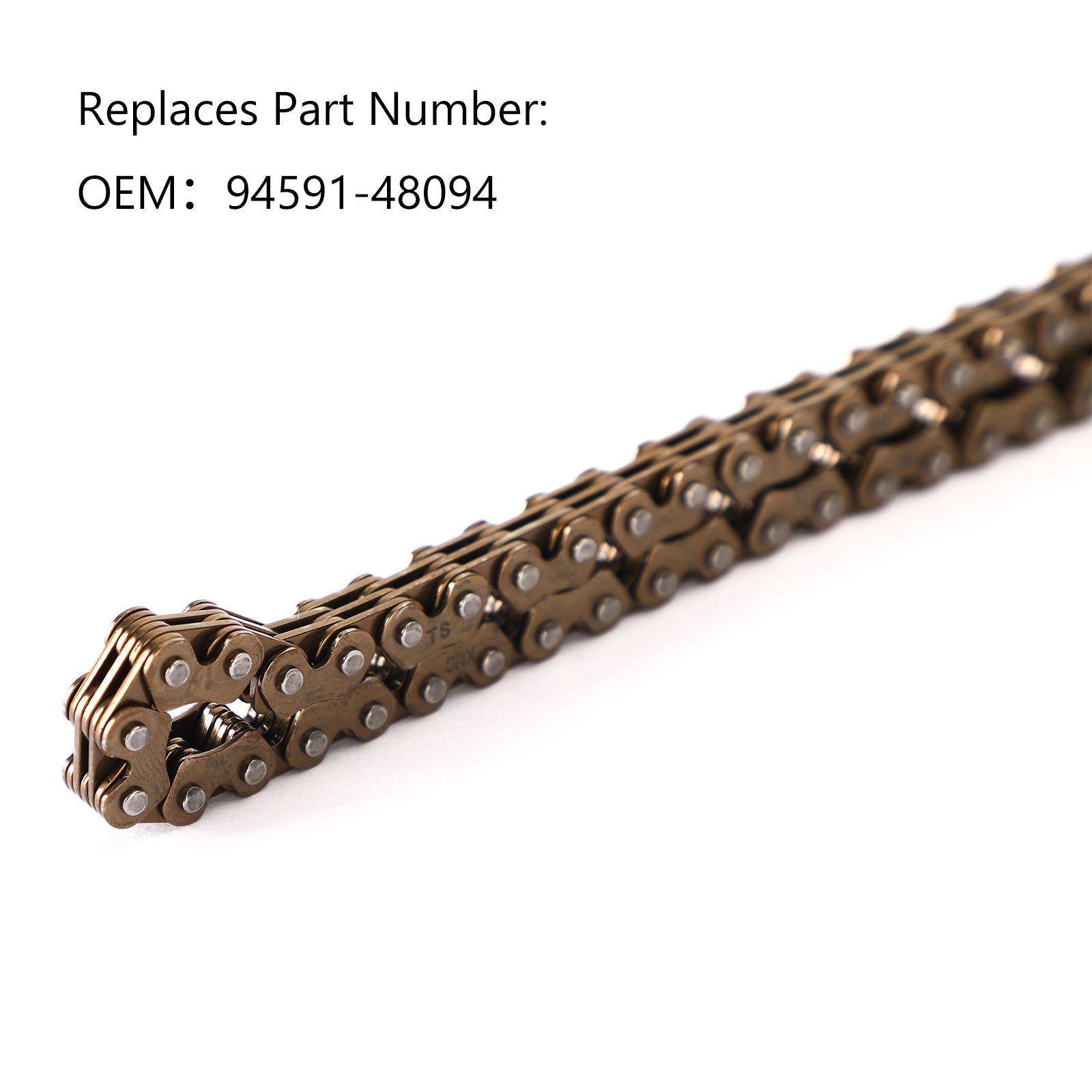 Drive Chain For Yamaha 94591-48094 Xn125 Xn150 Xq125 Yp125 Yp150 Yp150D Yp180 Generic