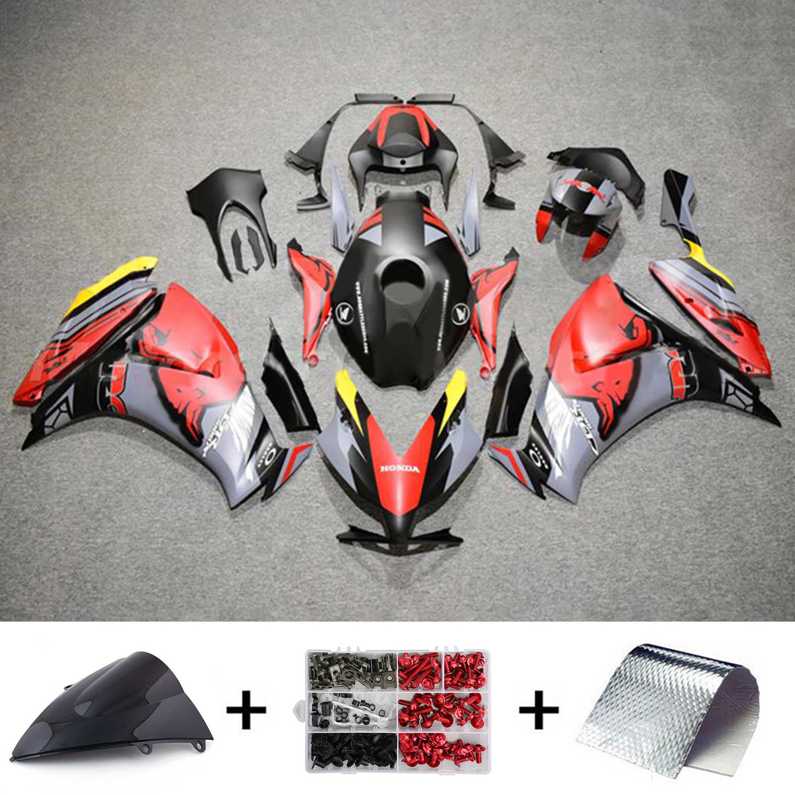 Honda CBR1000RR 2012-2016 Fairing Kit Bodywork Plastic ABS