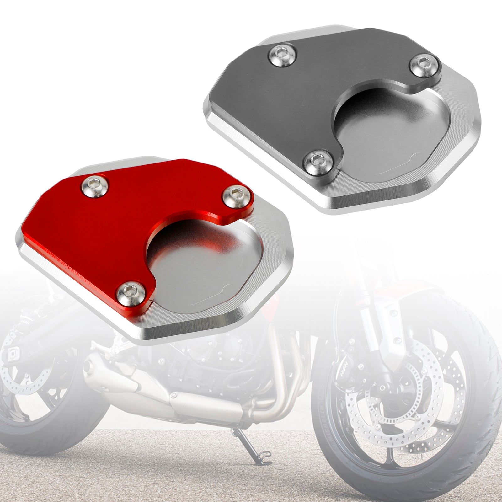 2021 2022 Trident 660 Kickstand Enlarge Plate Pad