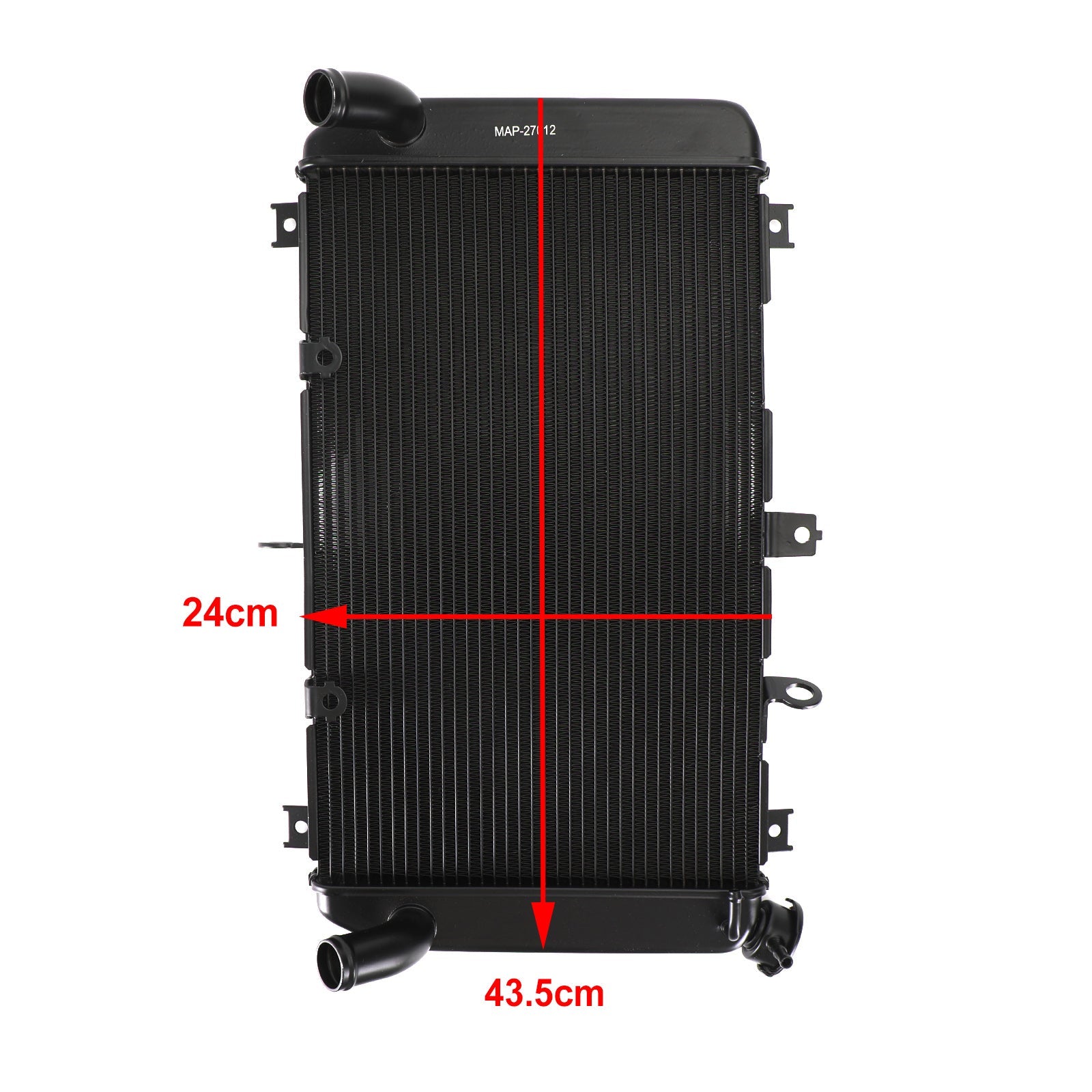 Aluminum Radiator Cooler Cooling Fit For Motorcycle Kawasaki Z900 2017-2021 2020 Generic