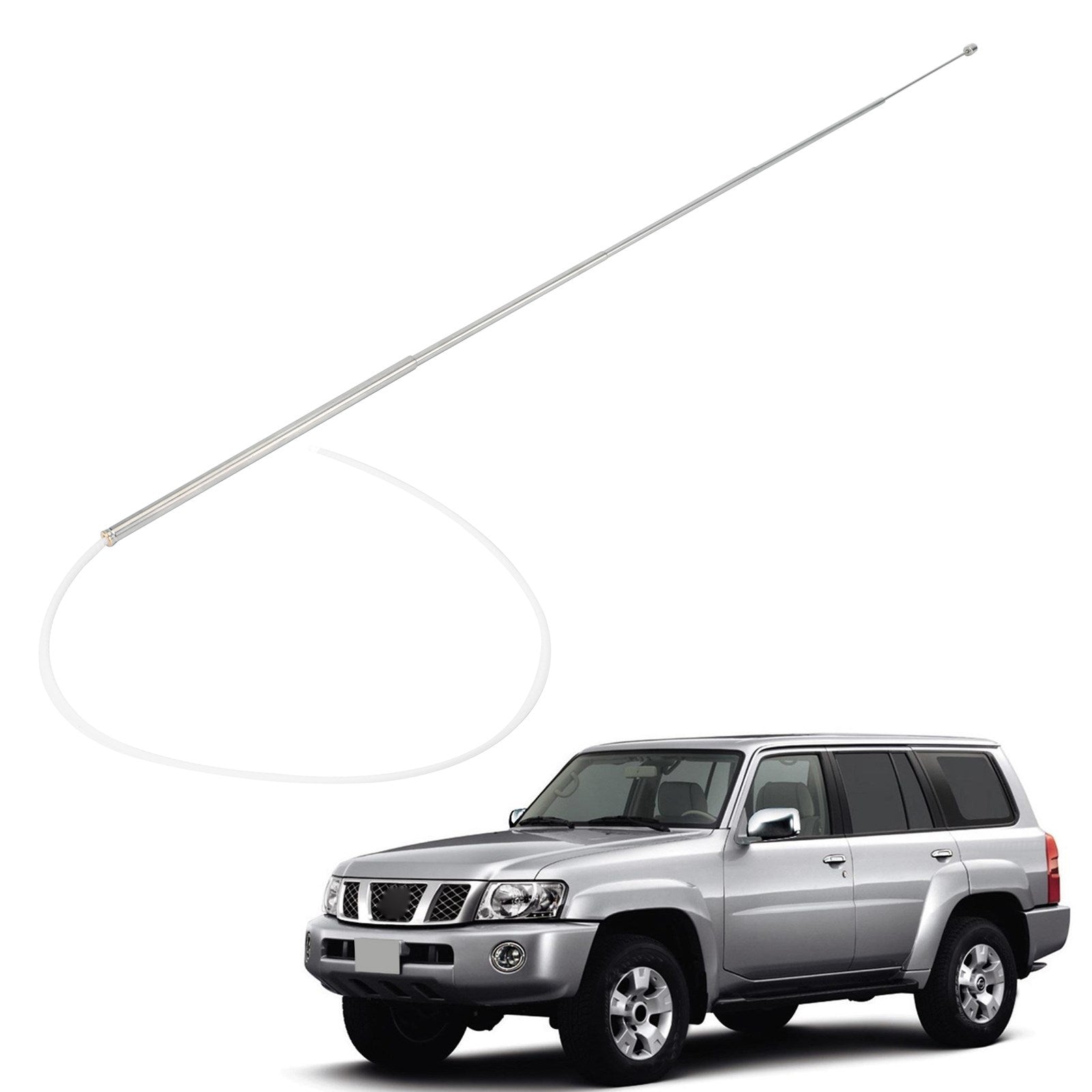 Mástil de antena de alimentación FYE014012 compatible con Nissan Patrol GU Y61 genérico