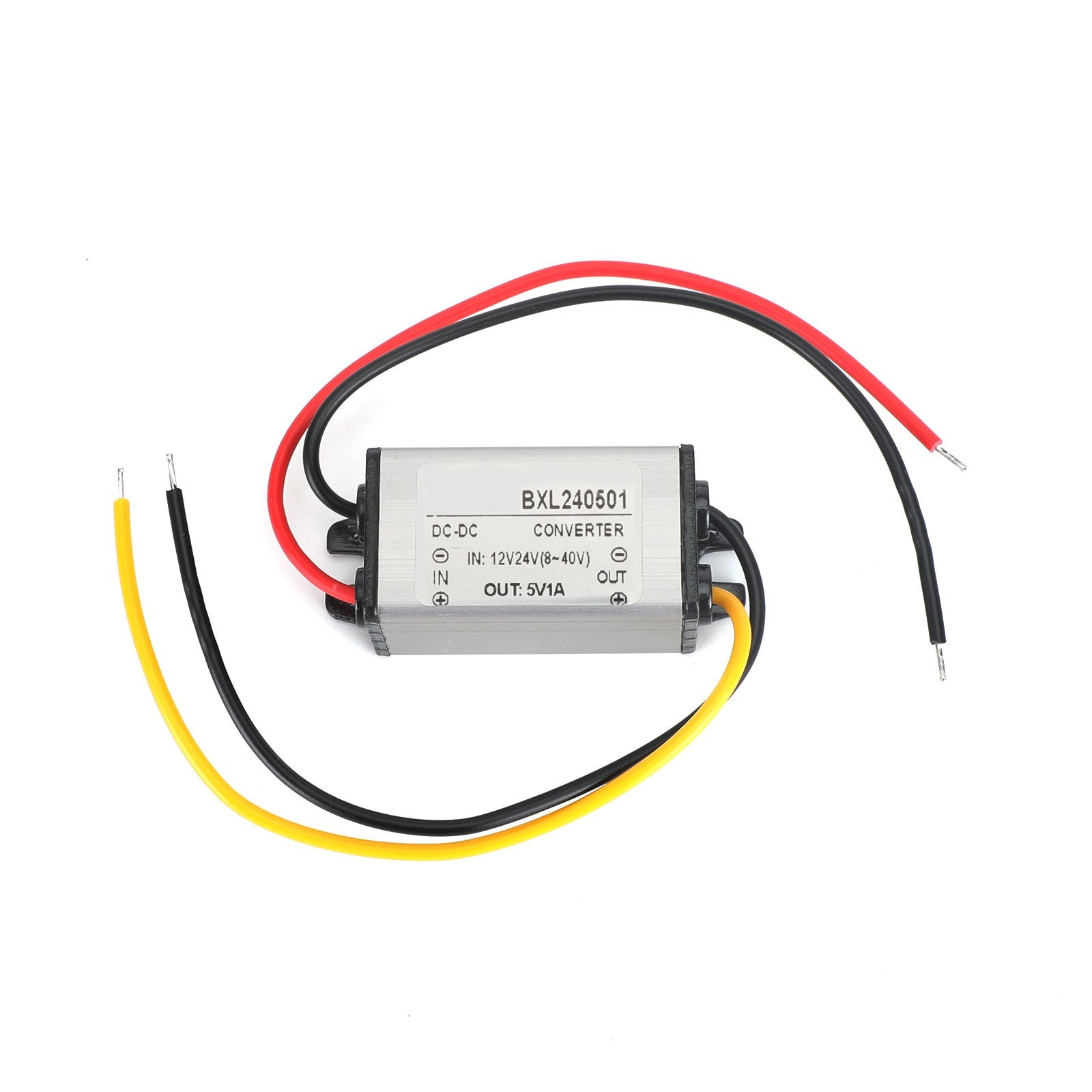 1~5A Convertidor DC/DC a prueba de agua Regulador de fuente de alimentación 12V/24V Reducir a 5V