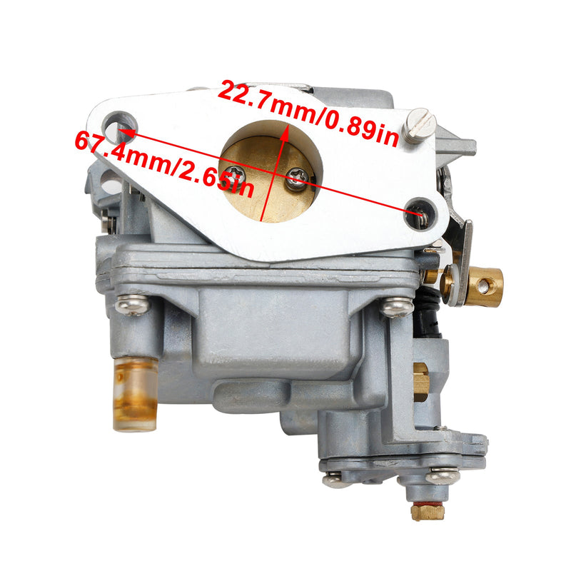 Carburetor Carb fit for Yamaha 4 stroke F15 electric start boat engine