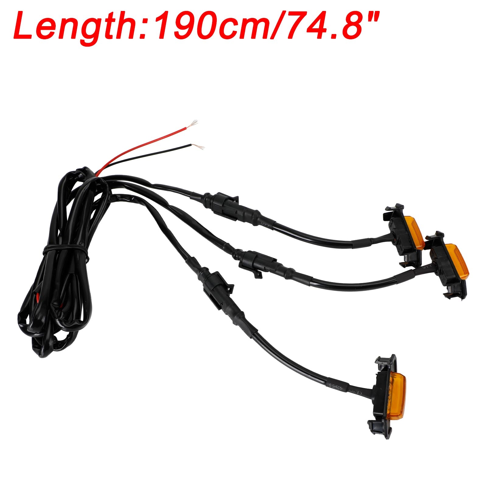 2001-2011 2016-2023 تويوتا تاكوما TRD PRO 3PCS غطاء المصد الأمامي مصبغة أضواء LED